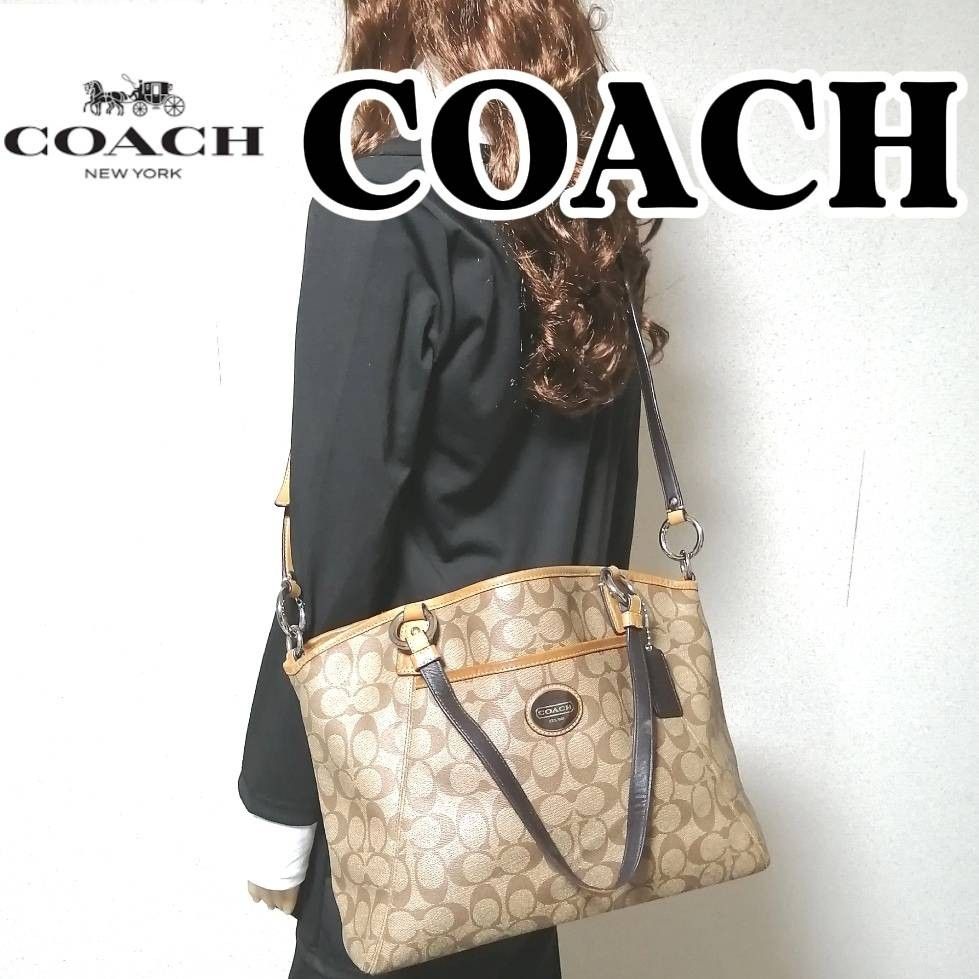 新出品3日間限定SALE【A4収納可】COACH コーチ 2way バッグ 通勤 新出品3日間限定SALE【A4収納可】COACH コーチ 2way バッグ 通勤