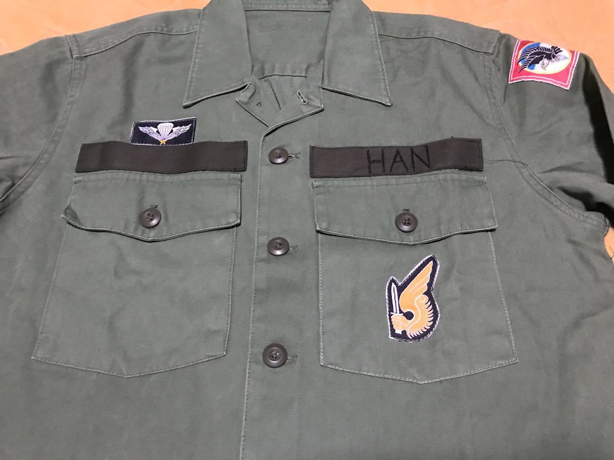 南ベトナム軍 ODジャケット 未使用品 ユーティリティータイプ 米軍 タイガー リーフ ダック 空挺部隊 ヒストリカル ベトナム戦_画像3