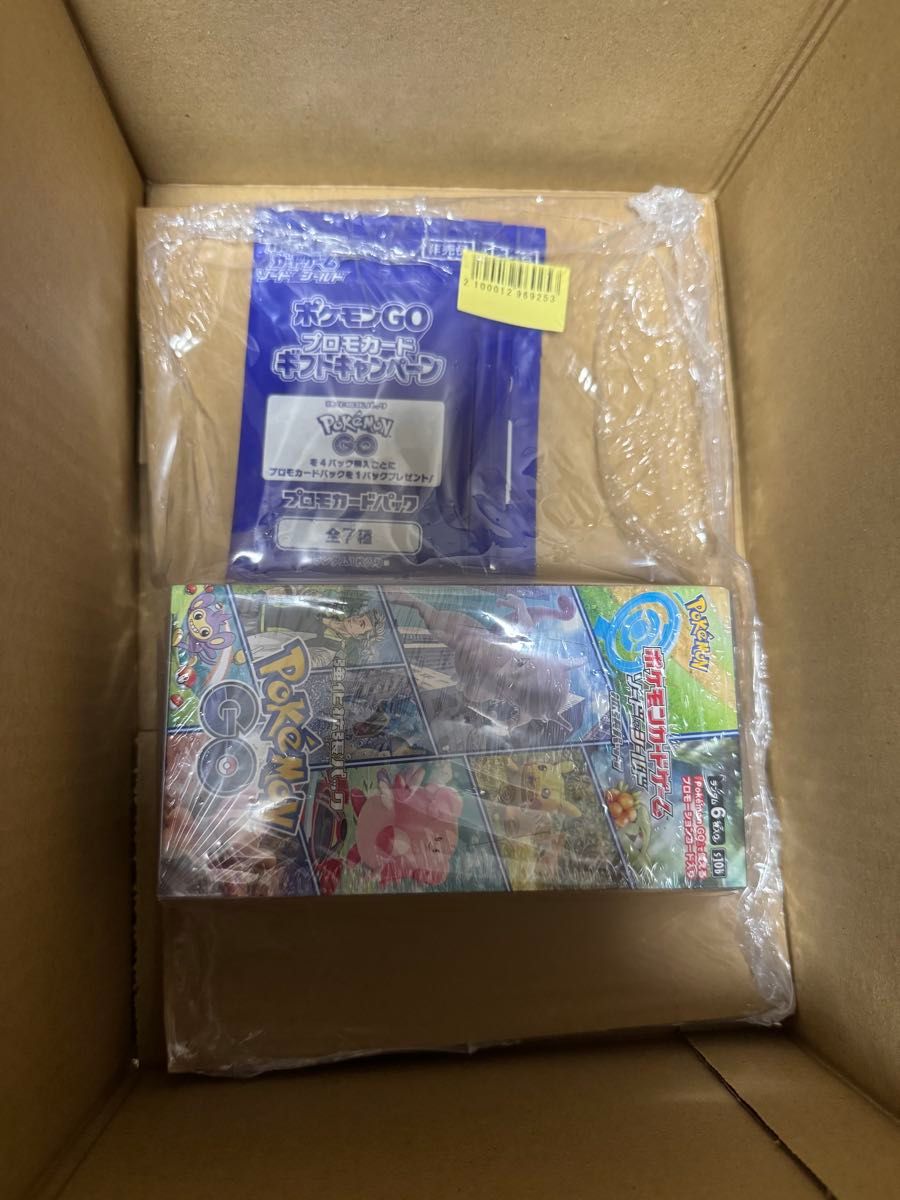 ポケモンカード ポケモンGO BOX 未開封品 シュリンク付き プロモ ポケモンカード ポケモンGO BOX 未開封品 シュリンク付き プロモ
