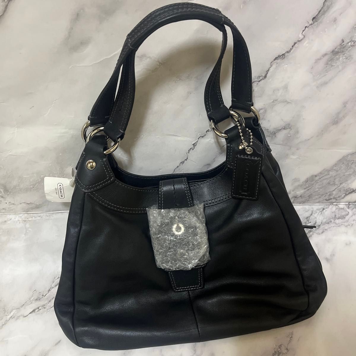 お値下げ【未使用】COACH コーチ ソーホー レザー ホーボー ワン お値下げ【未使用】COACH コーチ ソーホー レザー ホーボー ワン