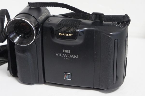 1000より☆シャープ 通電OK☆VL-HL3 Hi8 8mm ビデオカメラ 1000より☆シャープ 通電OK☆VL-HL3 Hi8 8mm ビデオカメラ
