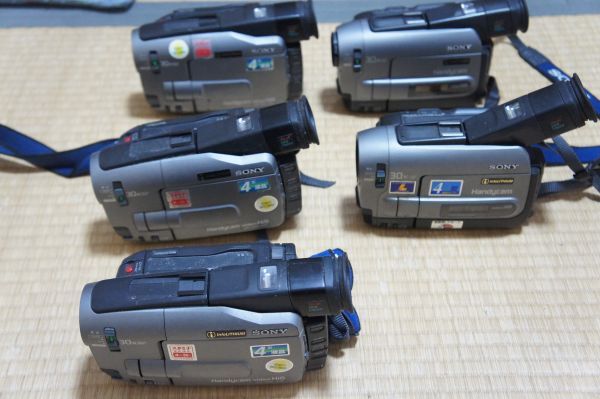 1000より☆SONY CCD-TRV91 CCD-TRV92 全5台 Hi8 8mm 1000より☆SONY CCD-TRV91 CCD-TRV92 全5台 Hi8 8mm