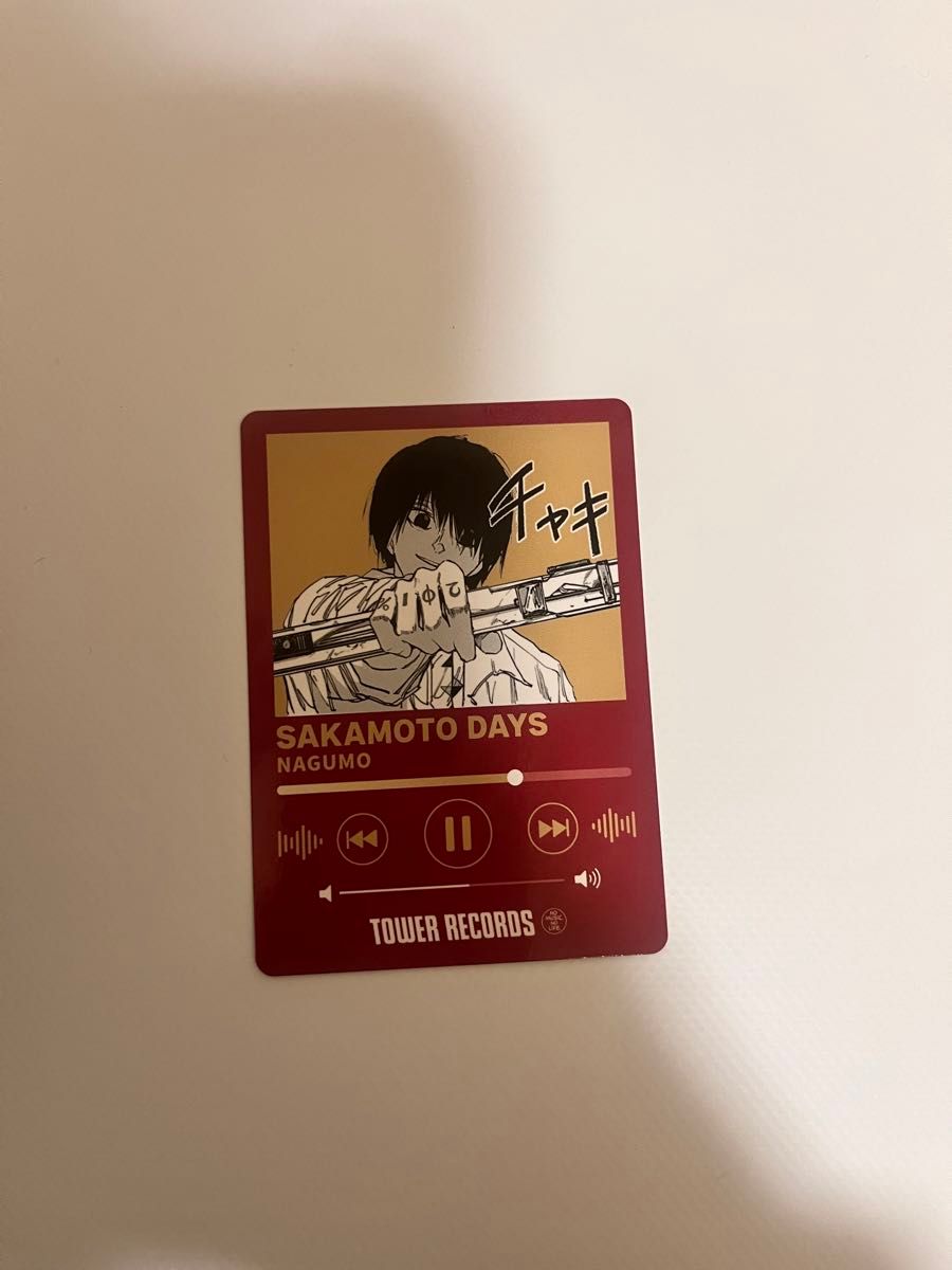 SAKAMOTO DAYS ミュージックプレイヤー風トレーディングカード SAKAMOTO DAYS ミュージックプレイヤー風トレーディングカード