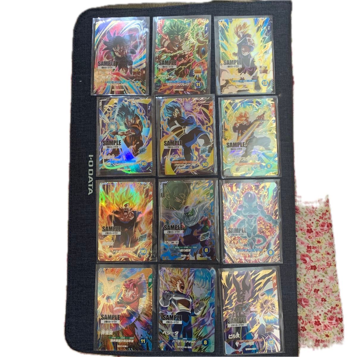 ドラゴンボールスーパーダイバーズ1弾&2弾サンプルカード計12枚 ドラゴンボールスーパーダイバーズ1弾&2弾サンプルカード計12枚
