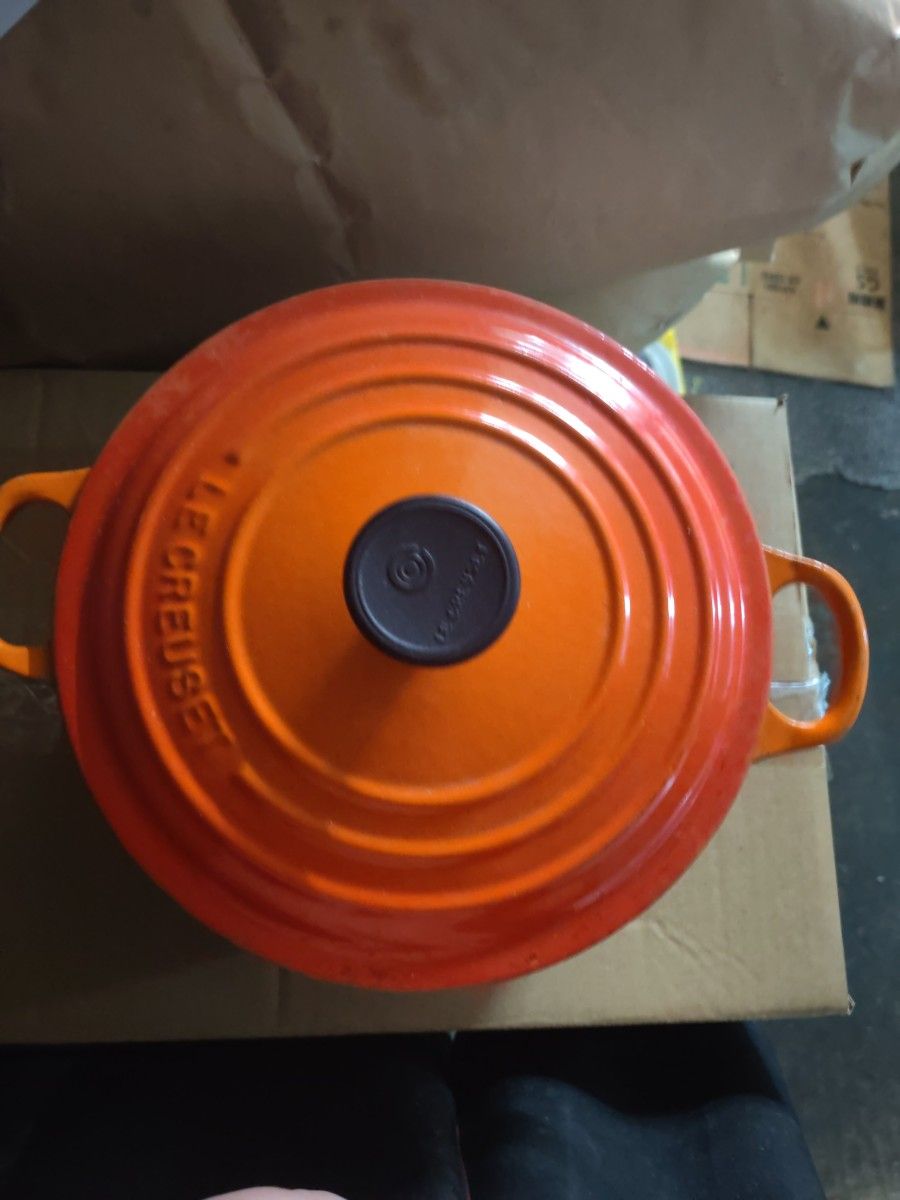 LE CREUSET 両手鍋 オレンジ 20cm|Yahoo!フリマ(旧PayPayフリマ) LE CREUSET 両手鍋 オレンジ 20cm|Yahoo!フリマ(旧PayPayフリマ)