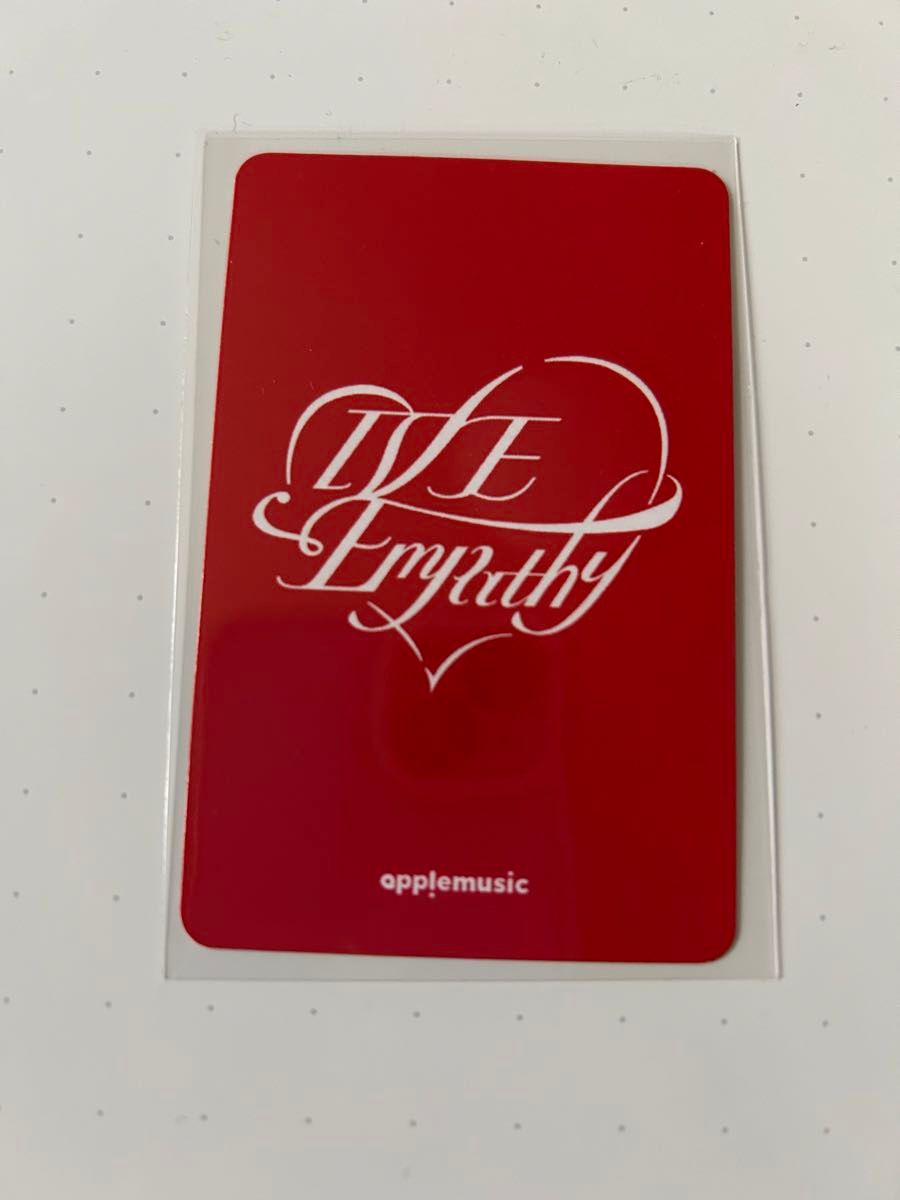 IVE EMPATHY AppleMusicトレカ イソ|Yahoo!フリマ(旧PayPay IVE EMPATHY AppleMusicトレカ イソ|Yahoo!フリマ(旧PayPay