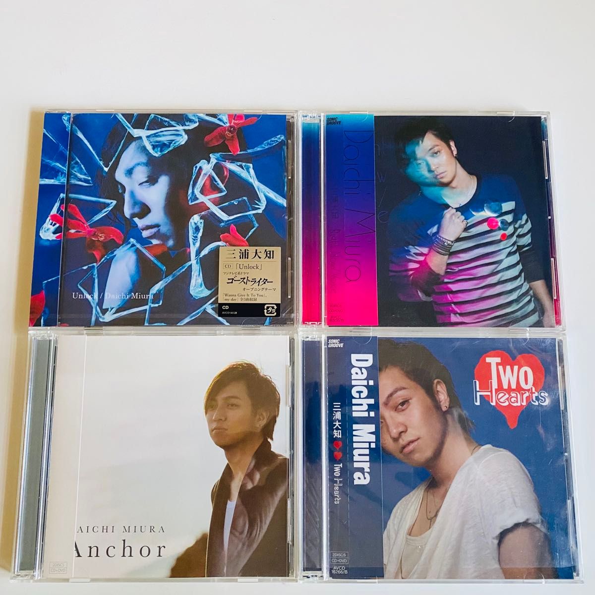 三浦大知 CD DVD 4枚セット 帯付き Unlock Right now Anchor Two 三浦大知 CD DVD 4枚セット 帯付き Unlock Right now Anchor Two