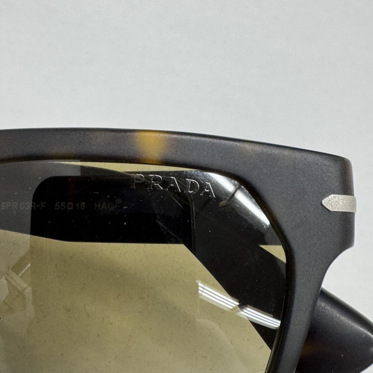 V412-K57-126◎ PRADA プラダ サングラス SPR 03R-F 55口18 HAQ V412-K57-126◎ PRADA プラダ サングラス SPR 03R-F 55口18 HAQ