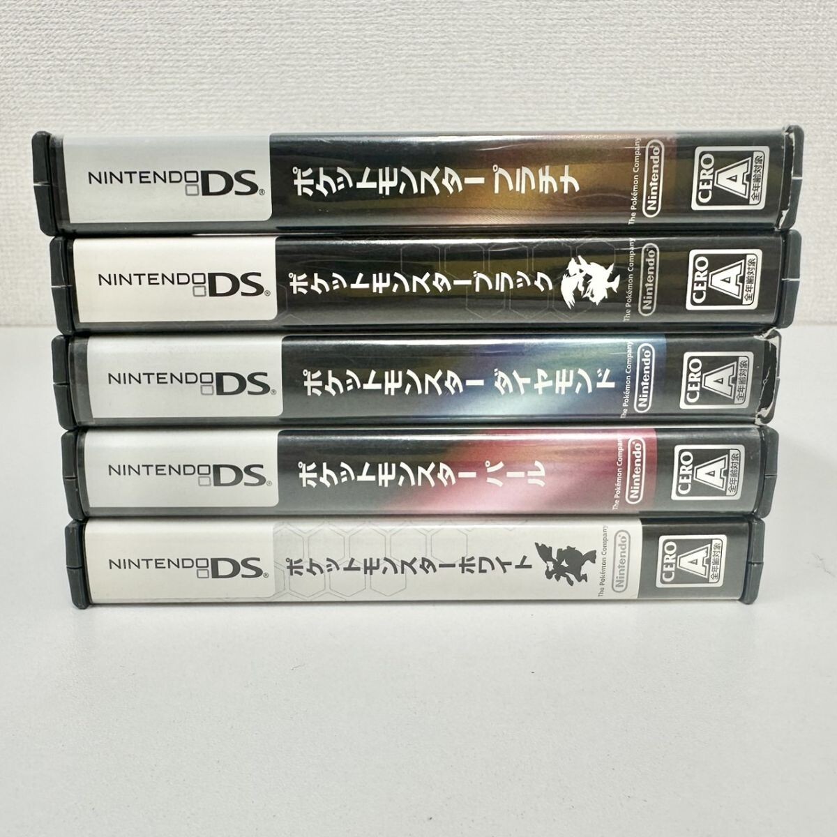V117-T18-859 Nintendo 任天堂 DS ポケモン プラチナ ブラック V117-T18-859 Nintendo 任天堂 DS ポケモン プラチナ ブラック