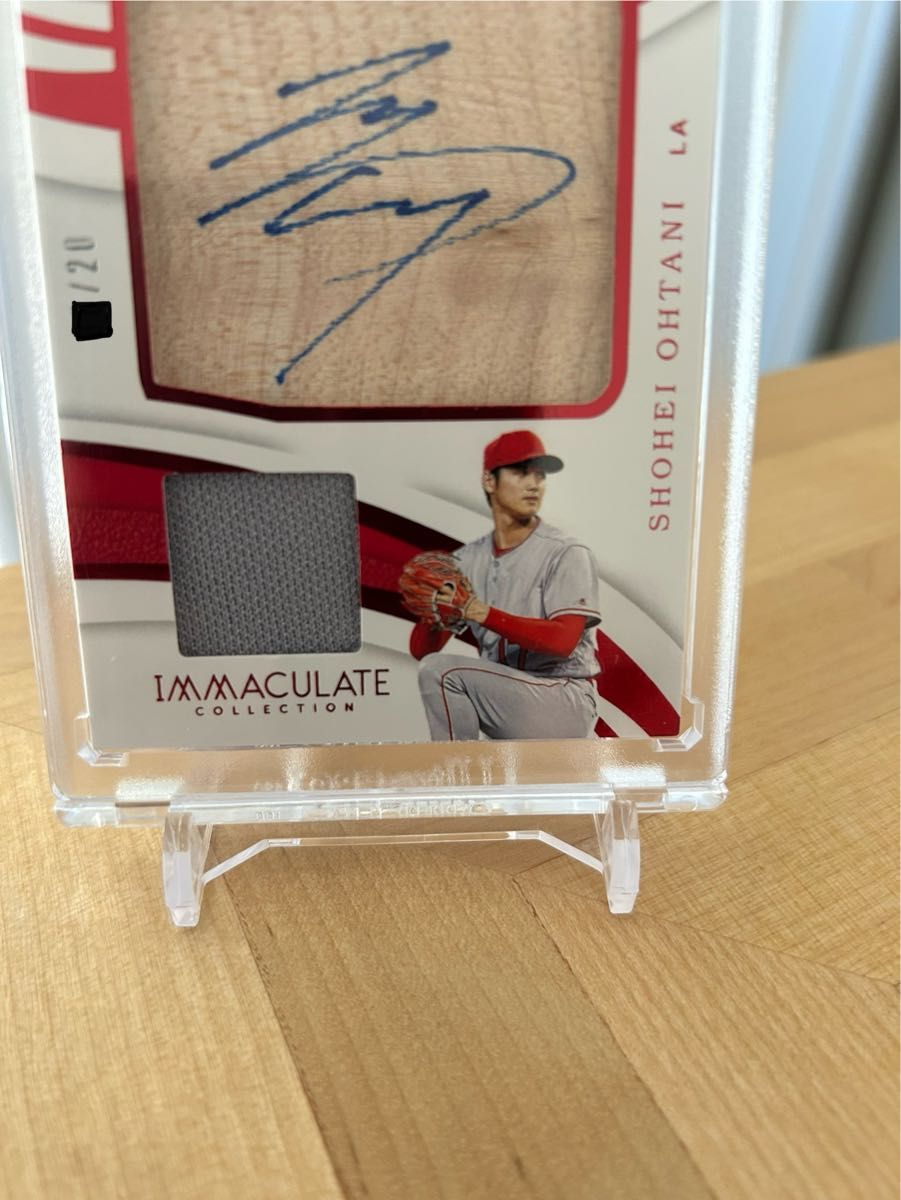 2019 大谷翔平 実使用 直筆サインカード panini Immaculate Old 2019 大谷翔平 実使用 直筆サインカード panini Immaculate Old