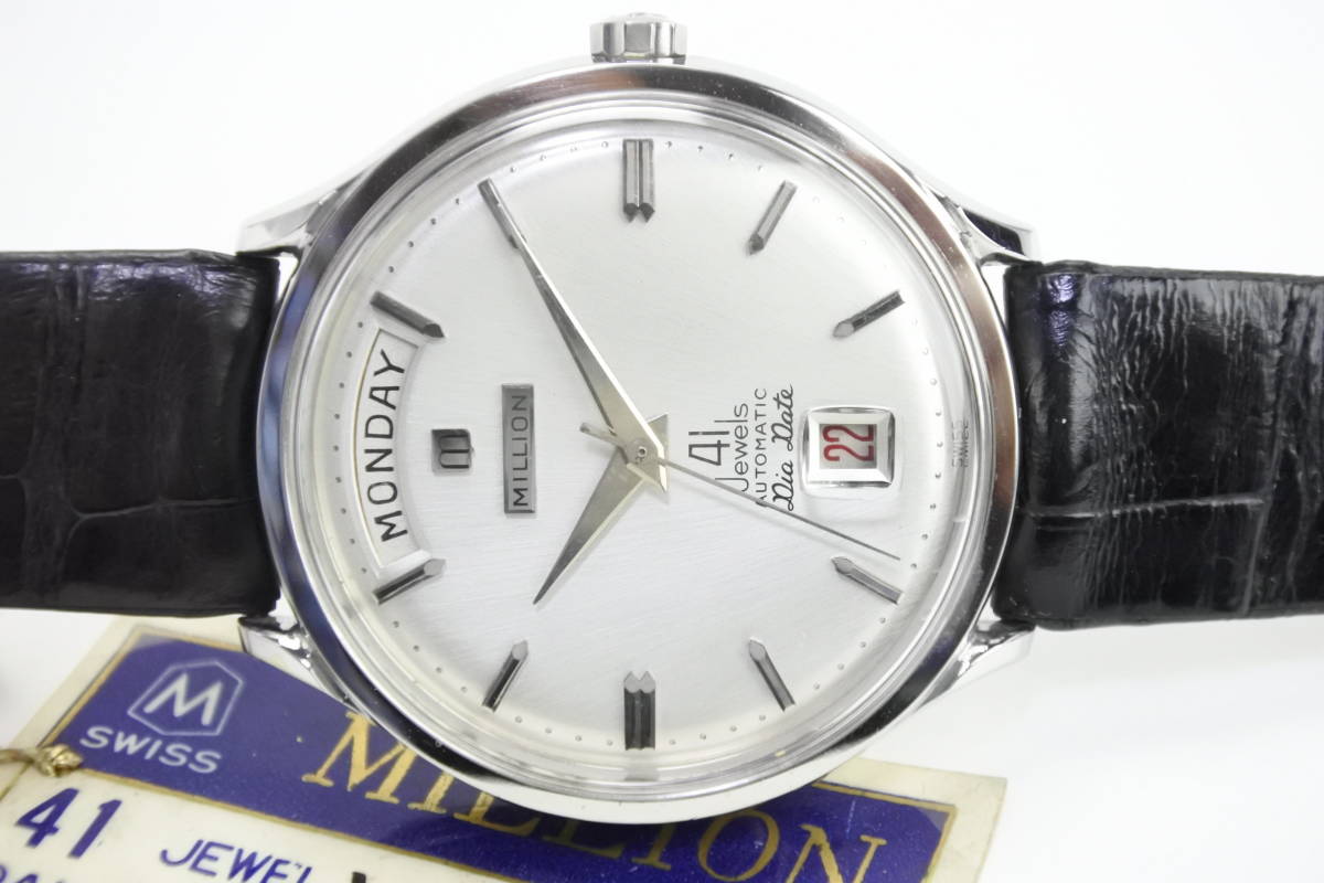 ヤフオク! - ☆スイス名機 1950年代スイス製MILLION 41Je...