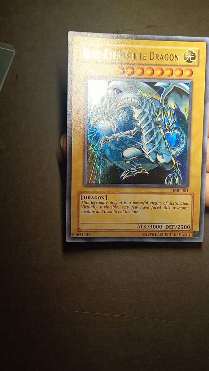 遊戯王 英語版 BLUE-EYES WHITE DRAGON JMP-001 青眼の白龍