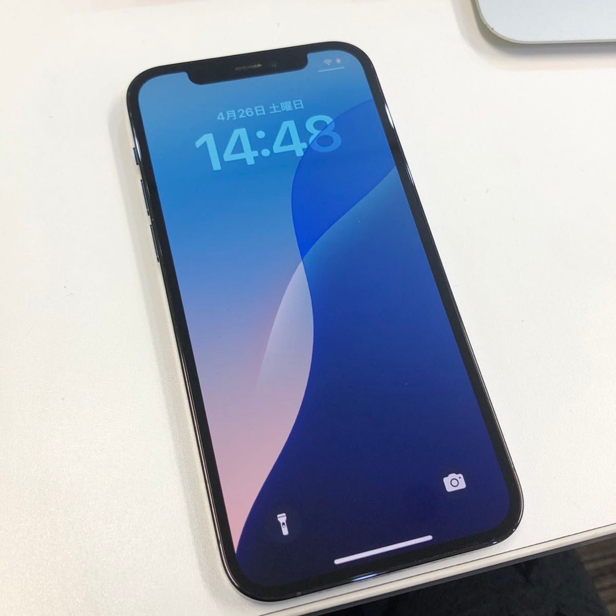 バッテリー100%】iPhone12Pro 128GB ブルーSIMフリー|Yahoo バッテリー100%】iPhone12Pro 128GB ブルーSIMフリー|Yahoo