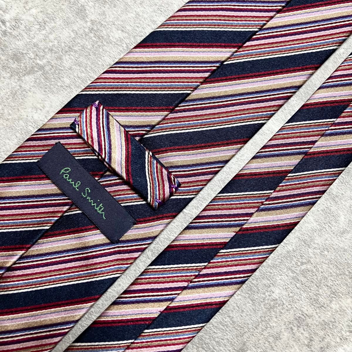 未使用に近い】 Paul Smith ポールスミス ネクタイ シルク 未使用に近い】 Paul Smith ポールスミス ネクタイ シルク