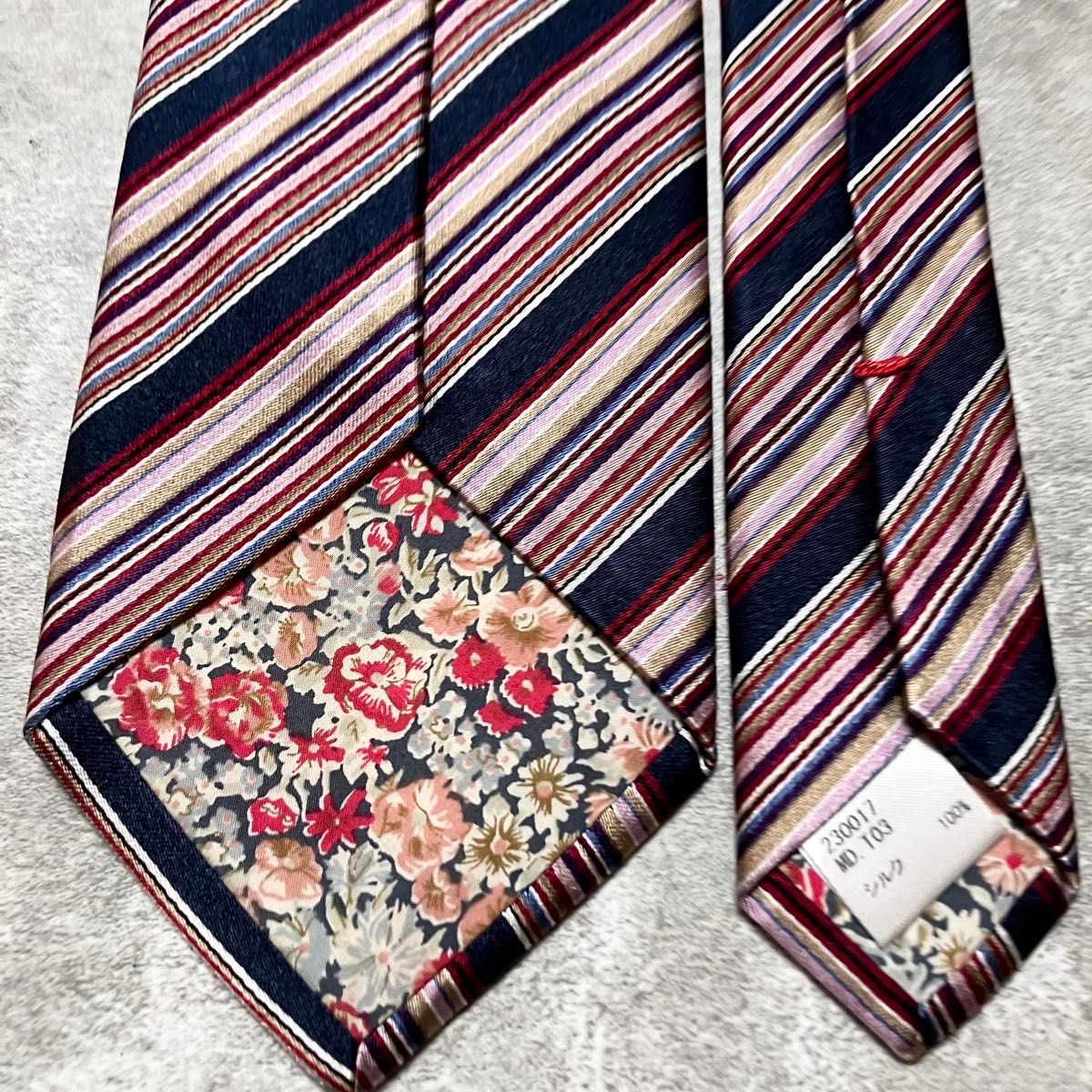 未使用に近い】 Paul Smith ポールスミス ネクタイ シルク 未使用に近い】 Paul Smith ポールスミス ネクタイ シルク