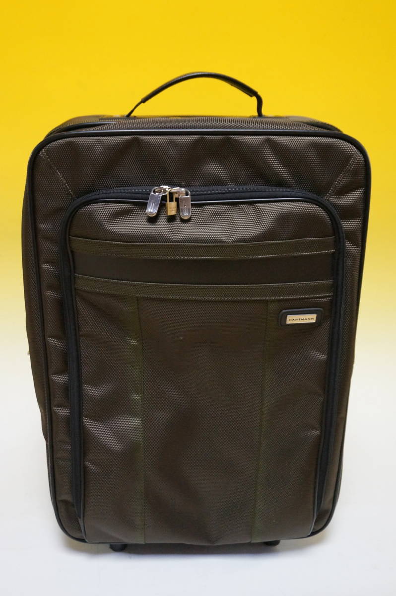 hartmann ハートマン スーツケース 容量拡張機能 旅行かばん キャリーバッグ トラベル ファスナータイプ ビジネスケース_画像1