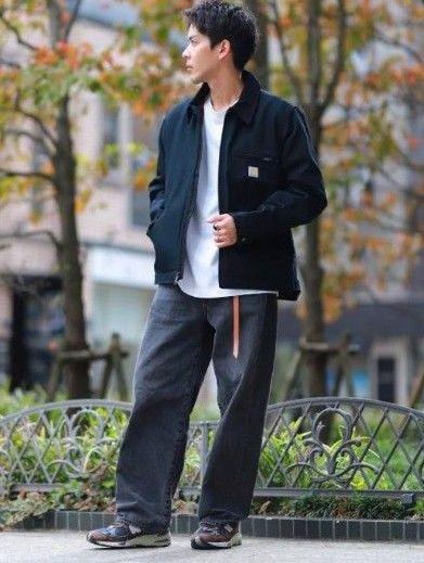 美品】CARHARTT カーハート デトロイト ジャケット アウター 美品】CARHARTT カーハート デトロイト ジャケット アウター