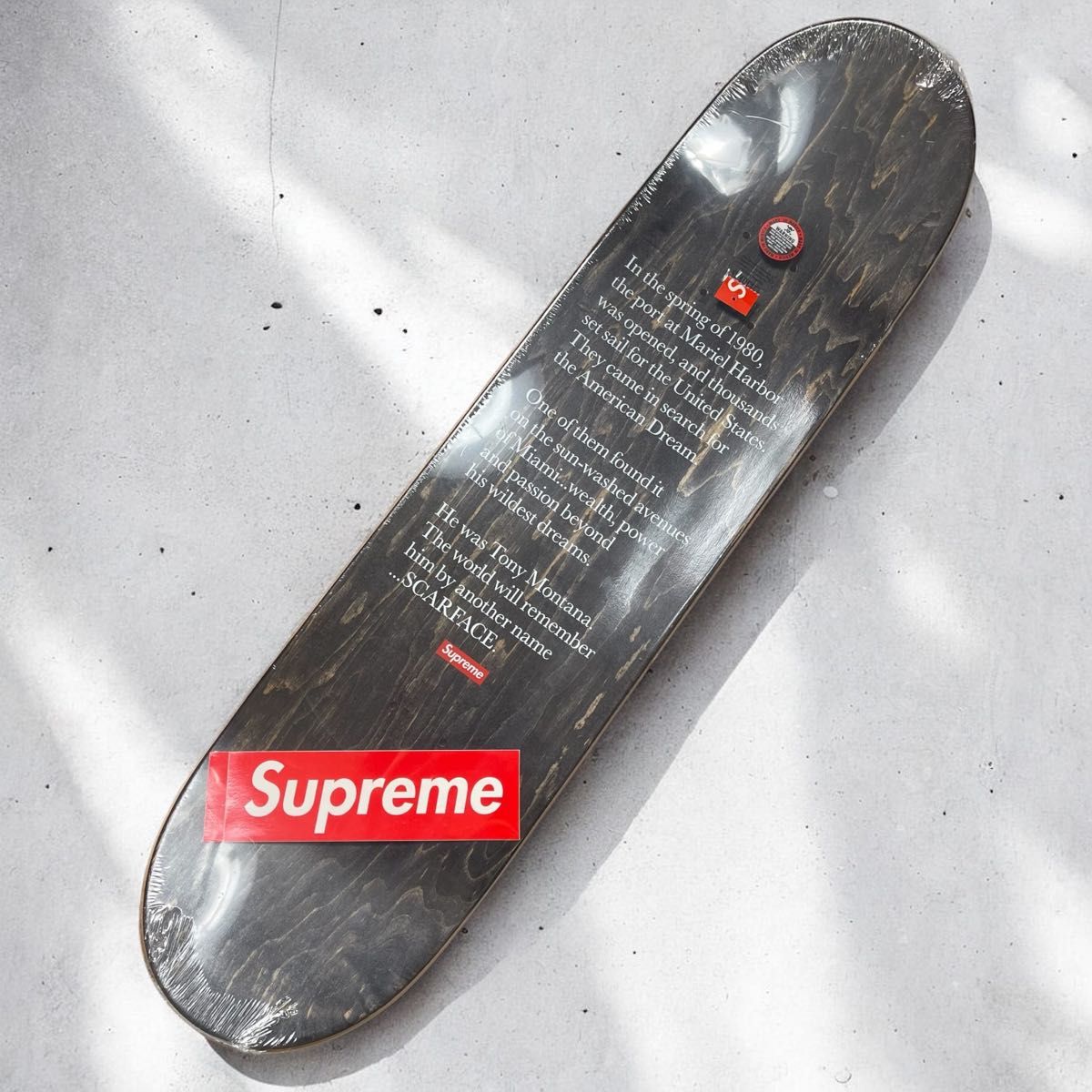 Supreme Scarface Split Skateboard Deck|Yahoo!フリマ(旧 Supreme Scarface Split Skateboard Deck|Yahoo!フリマ(旧