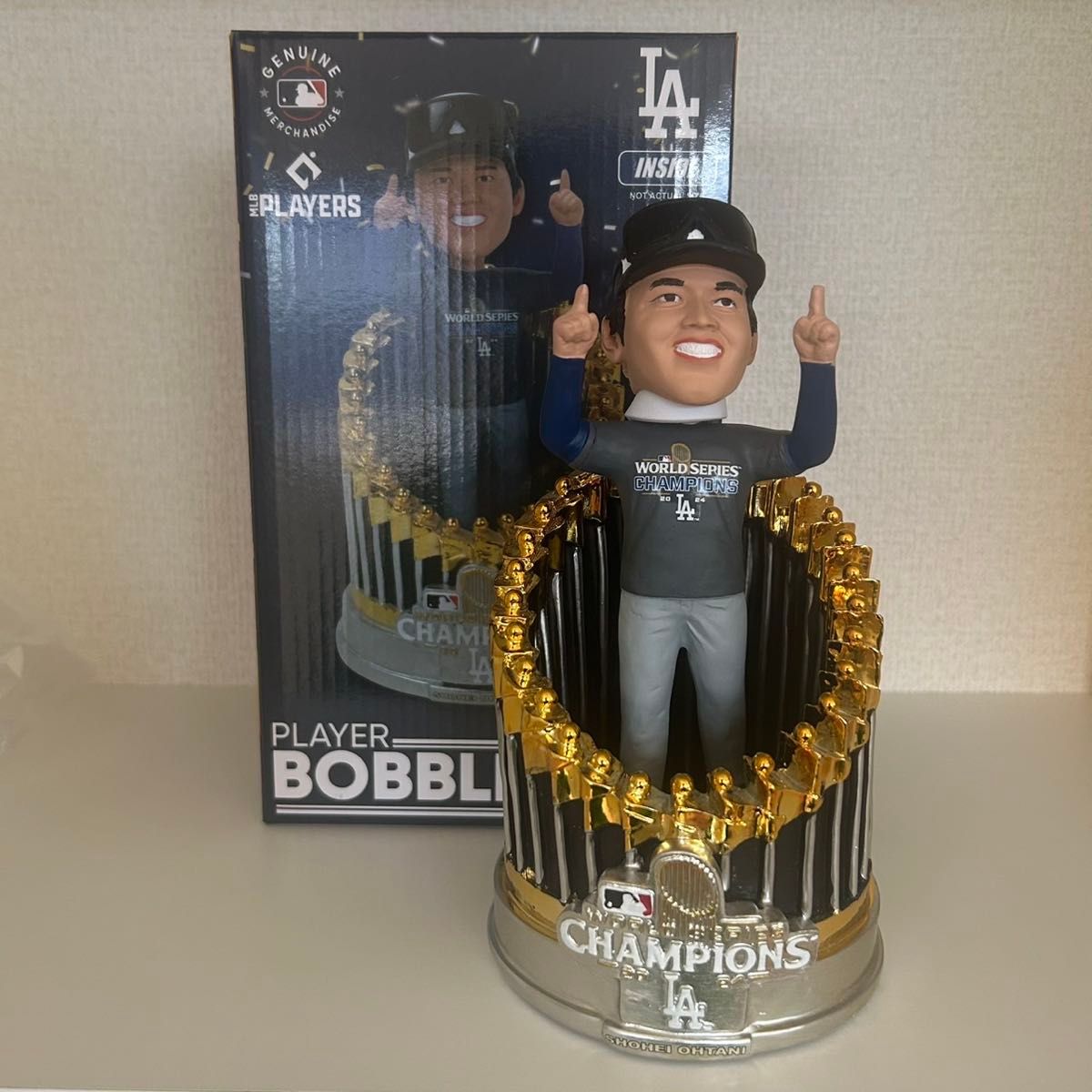 2024体限定シリアルナンバー入り大谷翔平 優勝記念ボブルヘッド 2024体限定シリアルナンバー入り大谷翔平 優勝記念ボブルヘッド