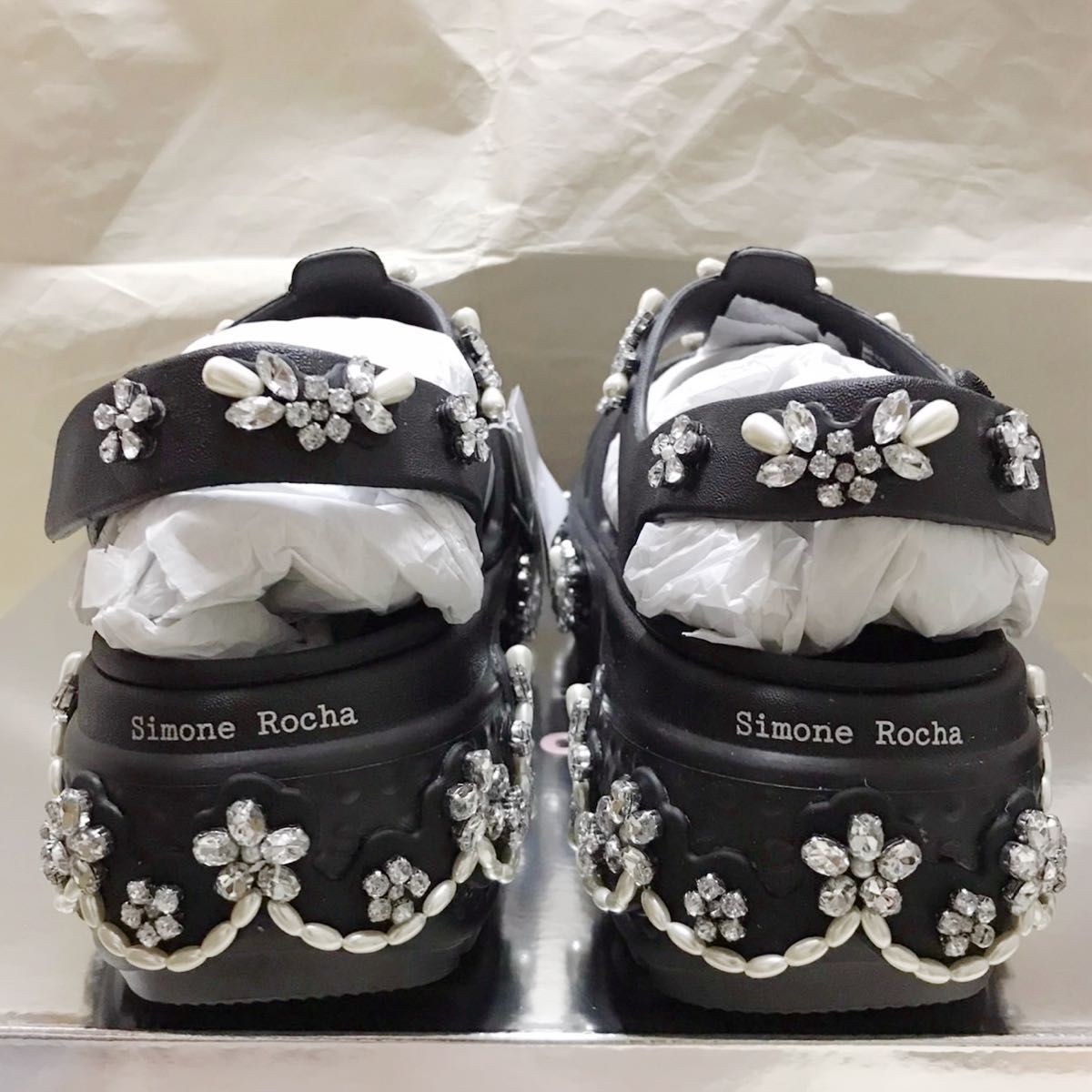 SIMONE ROCHA × Crocs Stomp Fisherman 厚底 黒|Yahoo!フリマ SIMONE ROCHA × Crocs Stomp Fisherman 厚底 黒|Yahoo!フリマ
