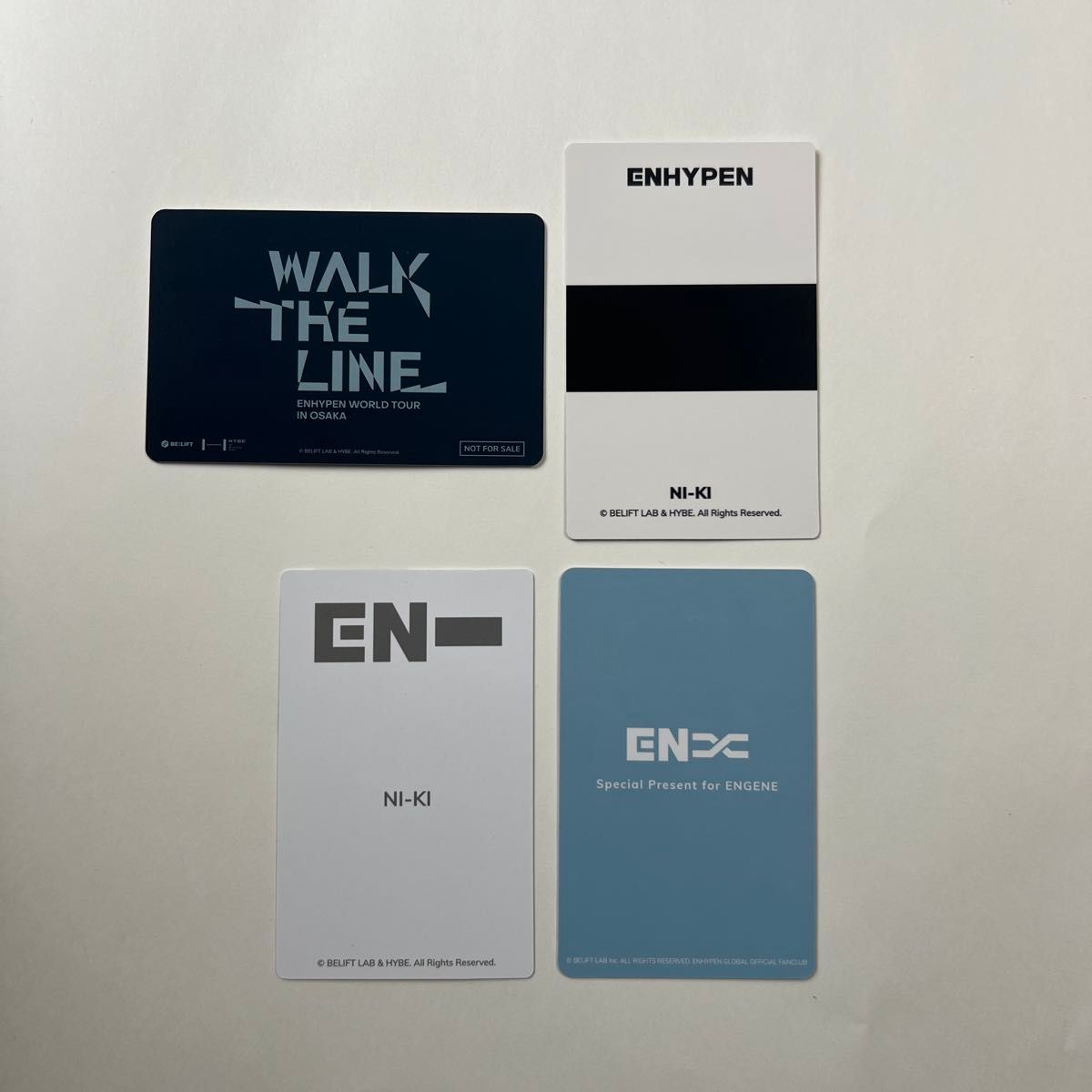 ENHYPEN WALK THE LINE 会場限定 購入特典 会場FC特典 ニキ ENHYPEN WALK THE LINE 会場限定 購入特典 会場FC特典 ニキ