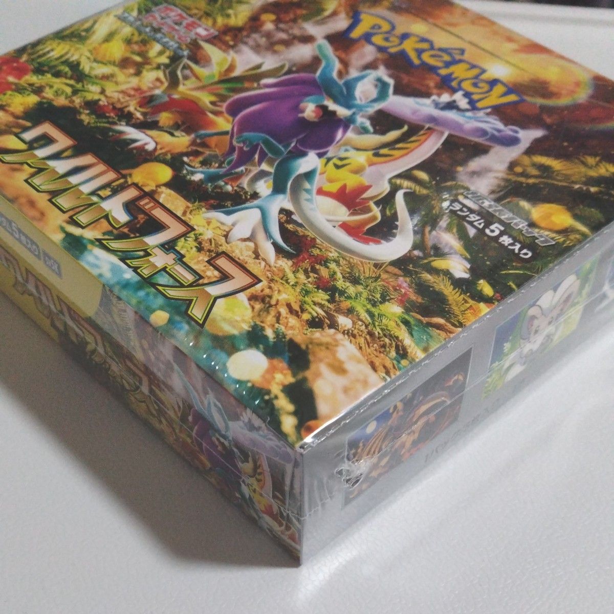 新品未開封・シュリンク付】ワイルドフォース 1box ポケモン 新品未開封・シュリンク付】ワイルドフォース 1box ポケモン