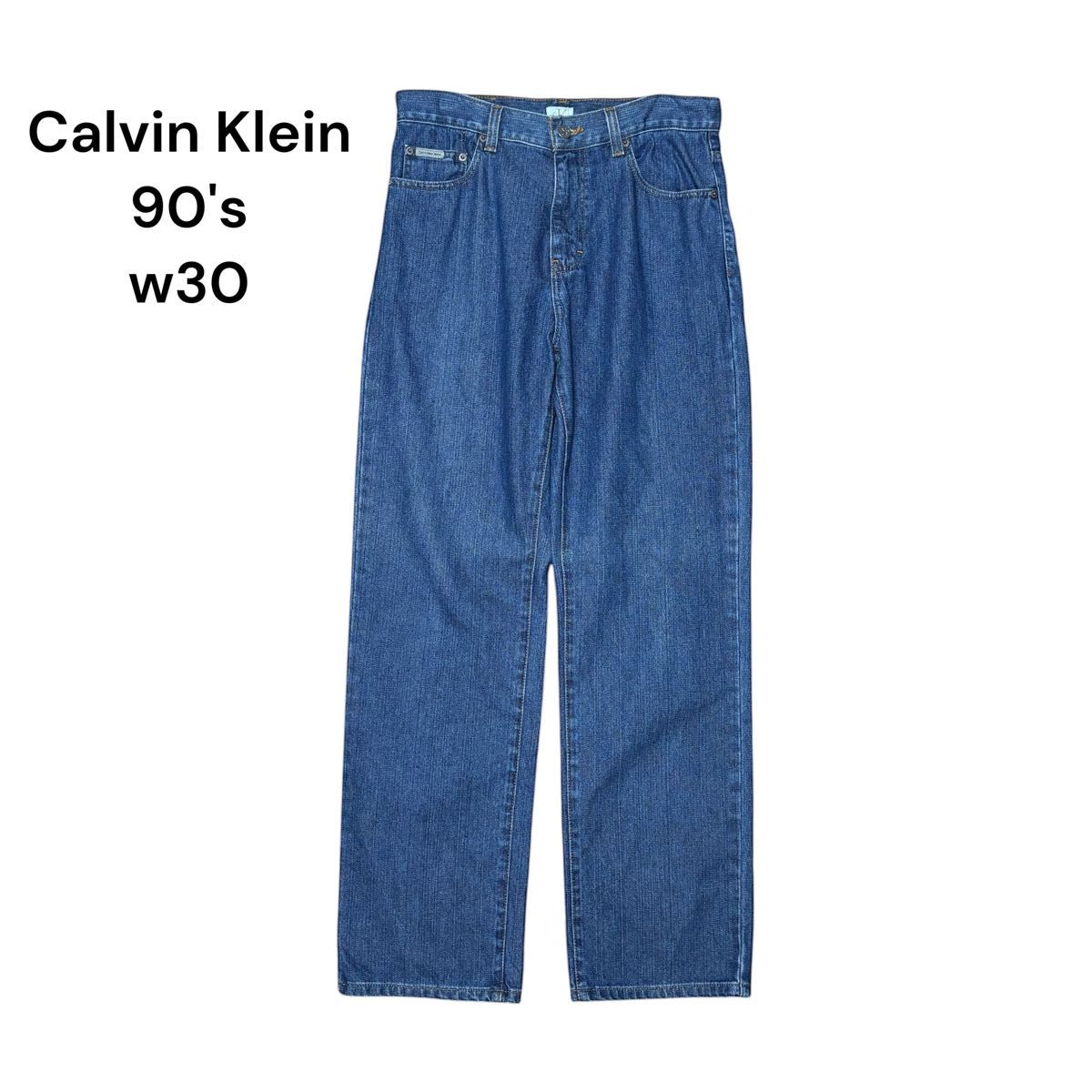 r158】1990's Calvin Klein Jeans w30 デニムパンツ カルバン r158】1990's Calvin Klein Jeans w30 デニムパンツ カルバン