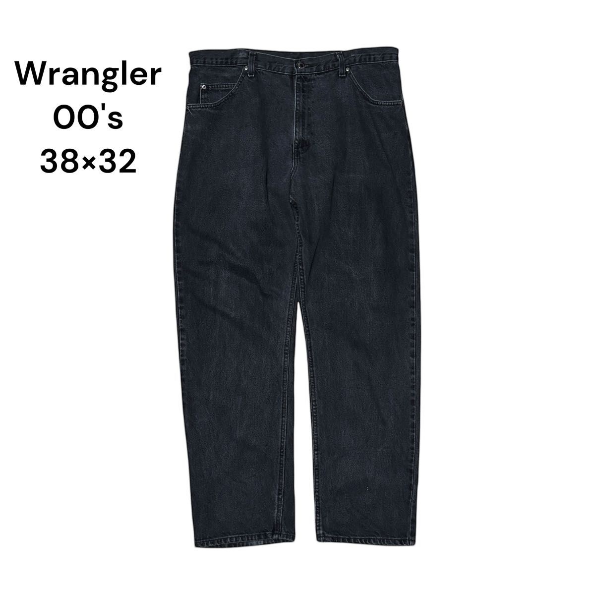 r16】2000's Wrangler 97601CB 38×32 ワイド デニムパンツ r16】2000's Wrangler 97601CB 38×32 ワイド デニムパンツ