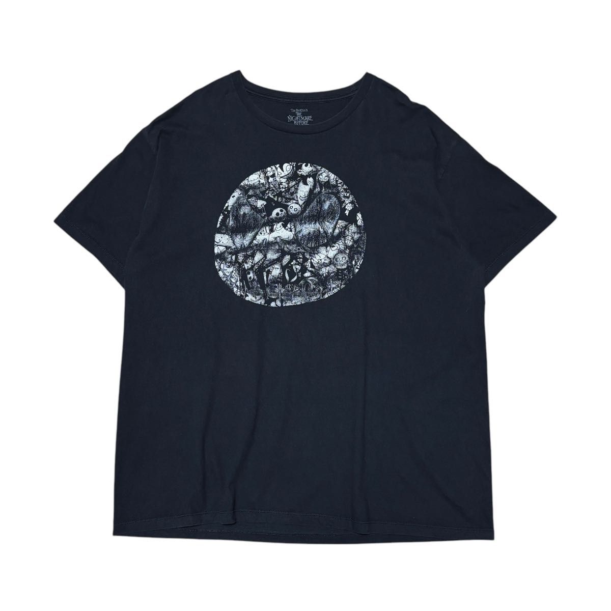 r79】NIGHTMARE BEFORE CHRISTMAS Disney Tシャツ ブラック 黒 r79】NIGHTMARE BEFORE CHRISTMAS Disney Tシャツ ブラック 黒