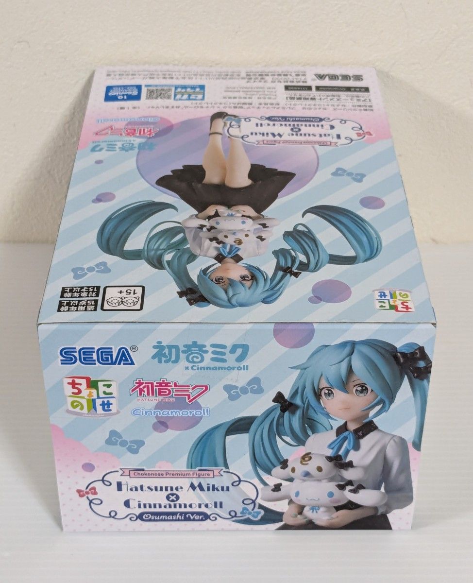 SEGA 初音ミク シナモロール フィギュア Luminasta ちょこのせ SEGA 初音ミク シナモロール フィギュア Luminasta ちょこのせ