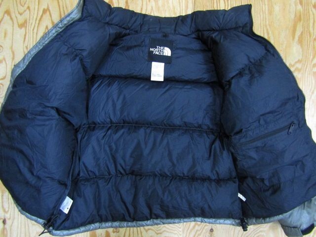 ☆ノースフェイス NORTHFACE☆ヌプシダウンジャケット グレー ☆ノースフェイス NORTHFACE☆ヌプシダウンジャケット グレー