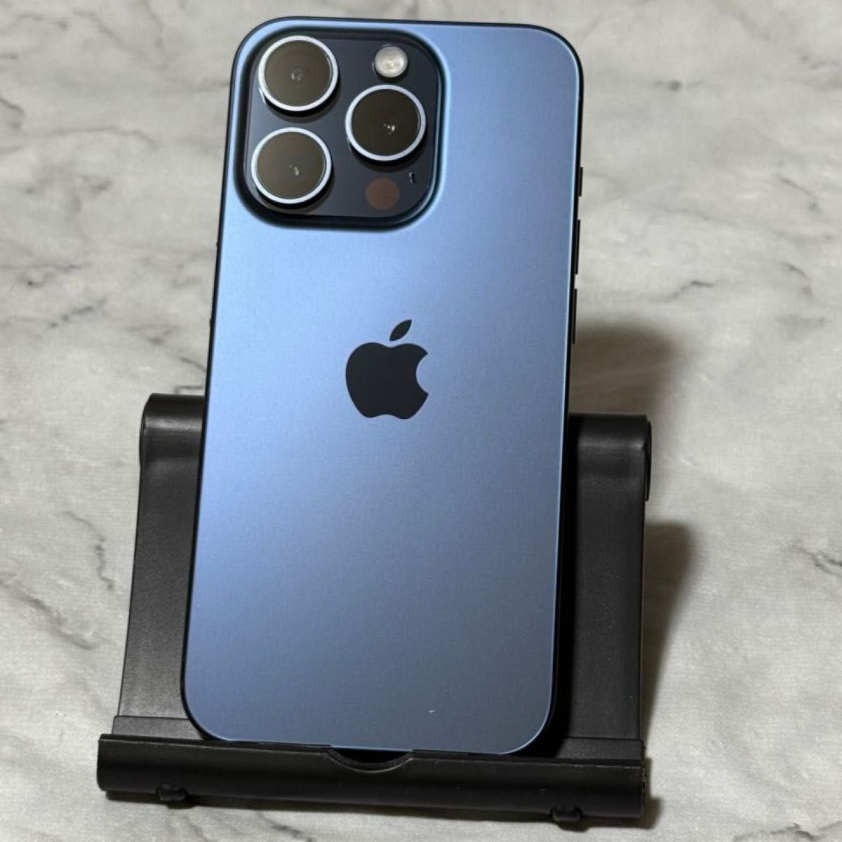 iPhone 15 Pro 128GB ブルーチタニウム SIMフリー バッテリー100 iPhone 15 Pro 128GB ブルーチタニウム SIMフリー バッテリー100