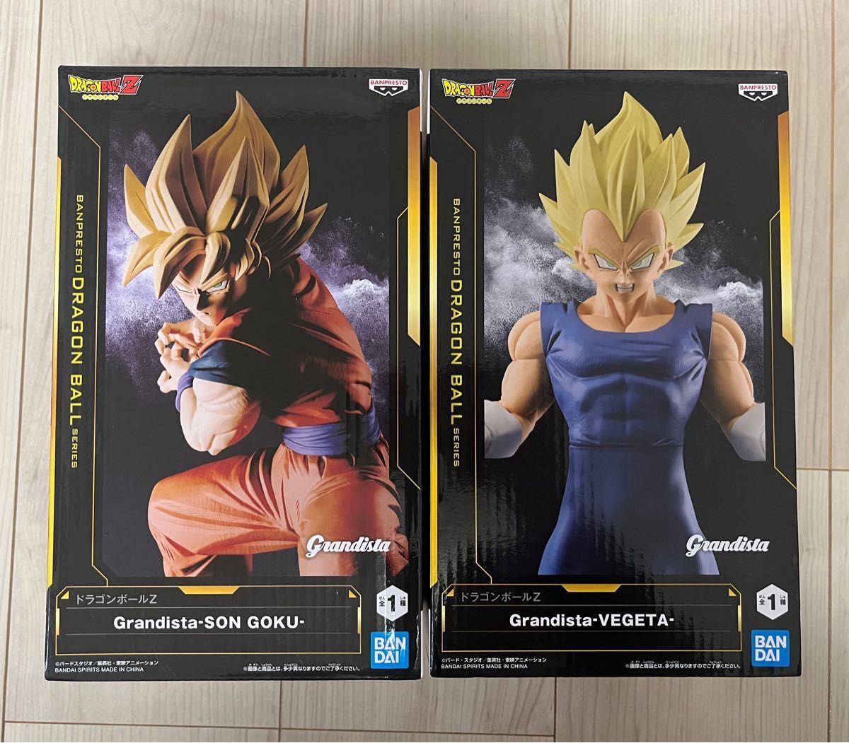 ドラゴンボールZ Grandista 孫悟空 ベジータ フィギュア 2体 ドラゴンボールZ Grandista 孫悟空 ベジータ フィギュア 2体