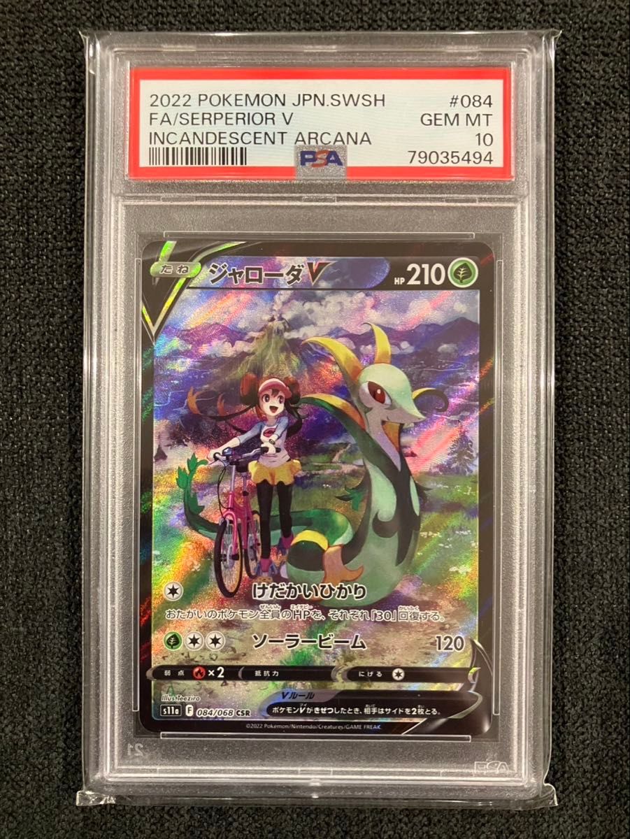 ジャローダv csr メイ 白熱のアルカナ psa10 ポケモンカード ジャローダv csr メイ 白熱のアルカナ psa10 ポケモンカード