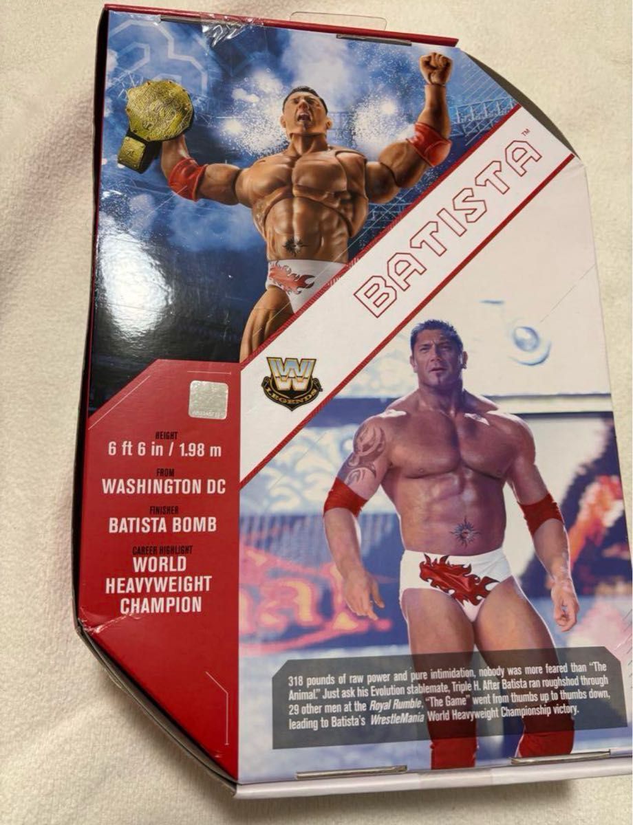 Mattel WWE Elite Ultimate Batista 新品未開封 マテル プロレス Mattel WWE Elite Ultimate Batista 新品未開封 マテル プロレス