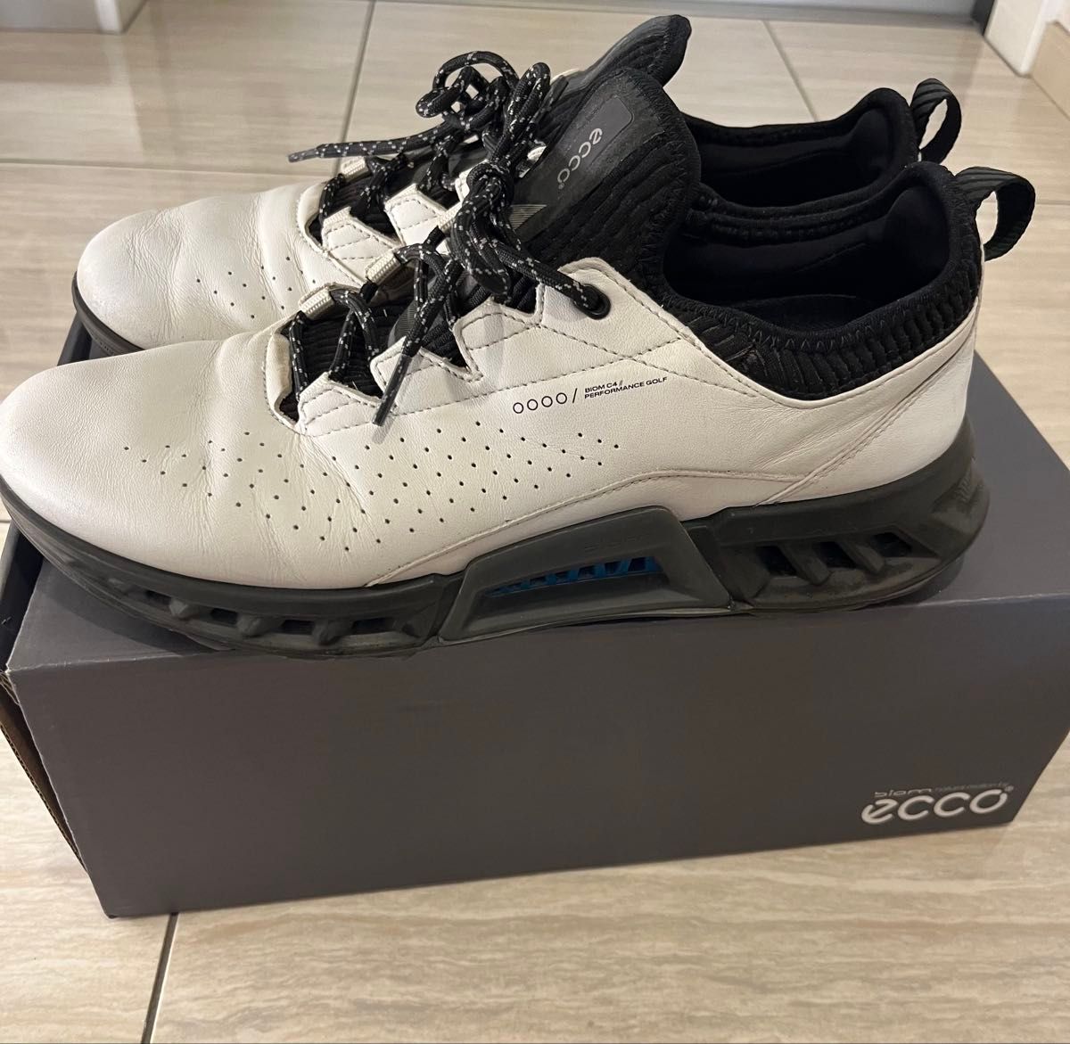 ECCO エコー ゴルフシューズ メンズ ホワイト 43(26 5〜27 0 ECCO エコー ゴルフシューズ メンズ ホワイト 43(26 5〜27 0