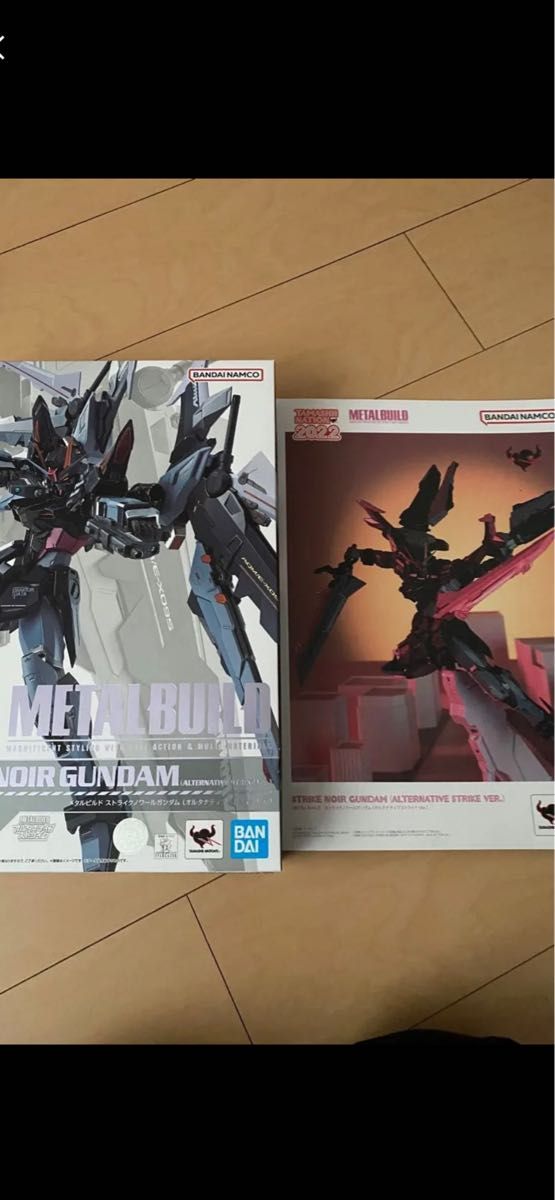 METAL BUILD ストライクノワールガンダム メタルビルド 本体と取 METAL BUILD ストライクノワールガンダム メタルビルド 本体と取