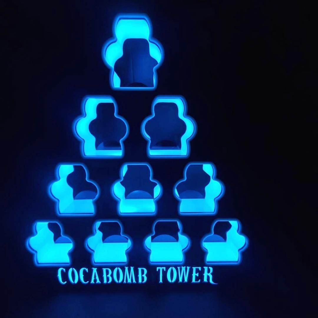 送料無料 コカボム タワー LED ディスプレイ ケース ライト 送料無料 コカボム タワー LED ディスプレイ ケース ライト