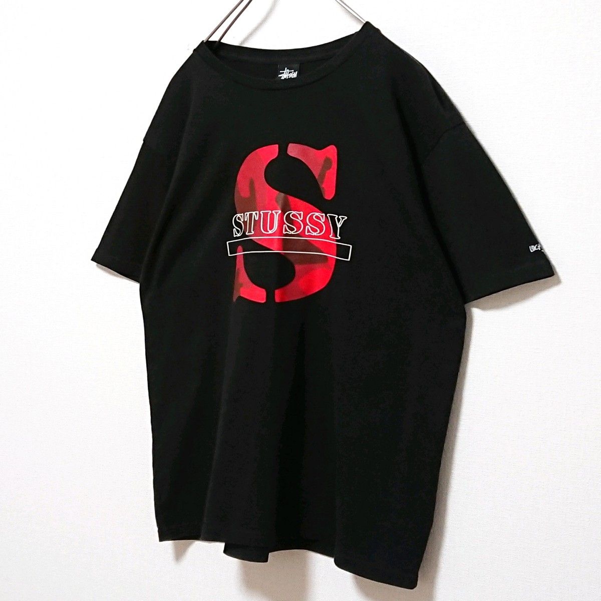 人気モデル ステューシー デカ Sロゴ ブラック 半袖 Tシャツ 人気モデル ステューシー デカ Sロゴ ブラック 半袖 Tシャツ