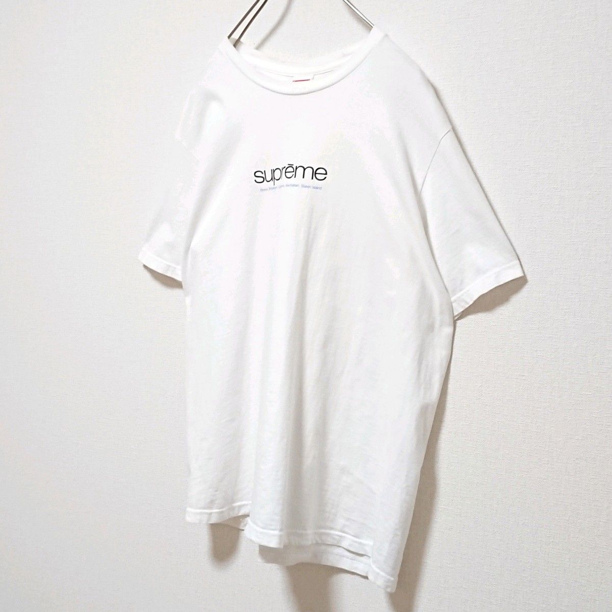 希少 シュプリーム フロント ロゴ ホワイト 半袖 Tシャツ|Yahoo 希少 シュプリーム フロント ロゴ ホワイト 半袖 Tシャツ|Yahoo