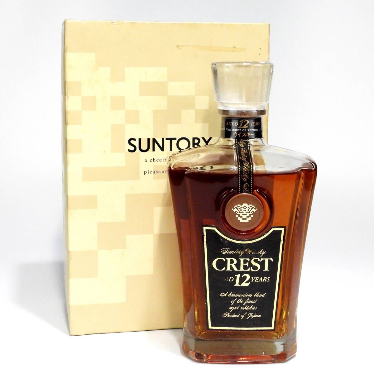 サントリークレスト12年 SUNTORY CREST12 古酒 WHISKY サントリークレスト12年 SUNTORY CREST12 古酒 WHISKY