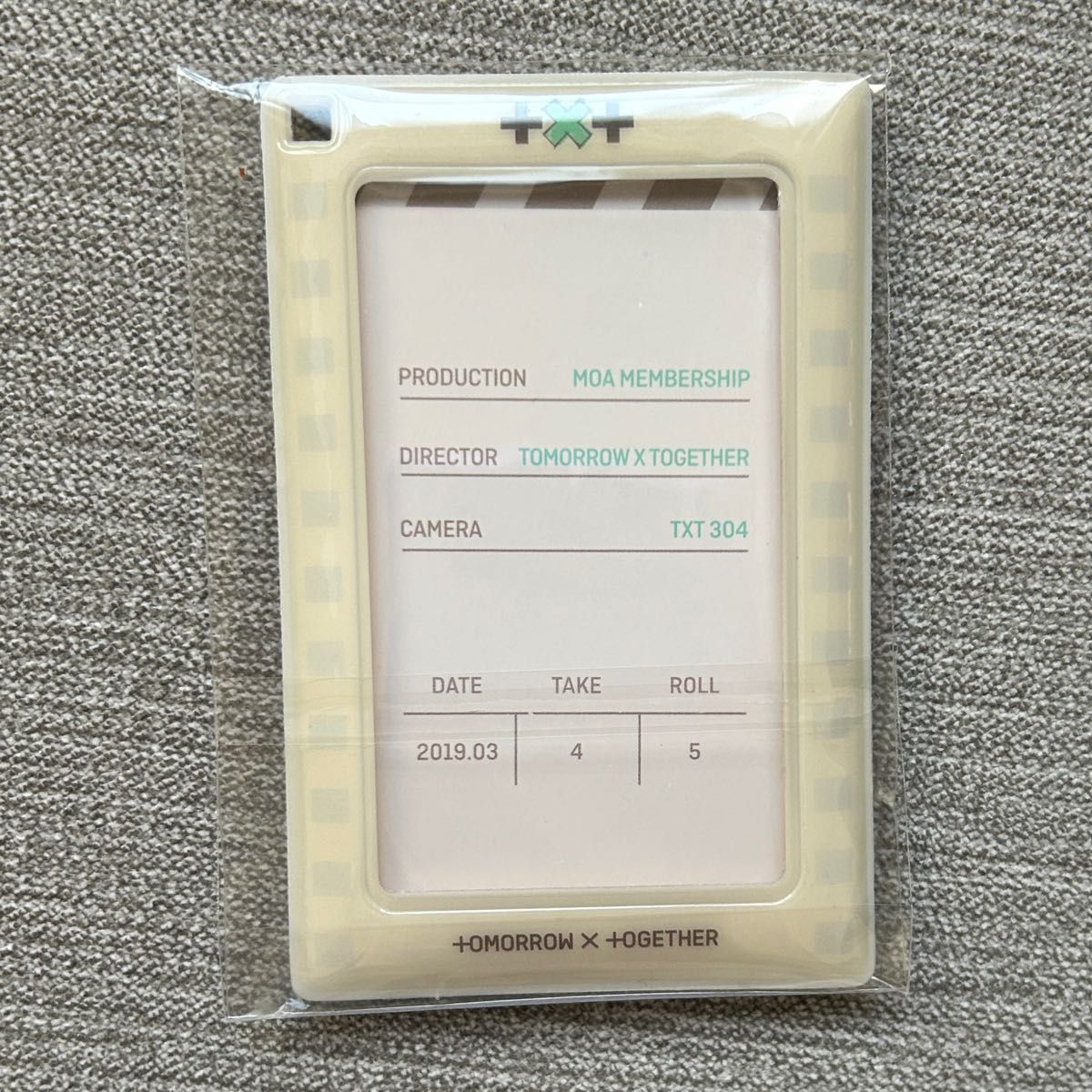 txt メンバーシップキット 両面トレカケース 未開封新品 txt メンバーシップキット 両面トレカケース 未開封新品
