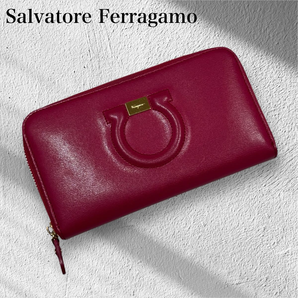 超美品 Salvatore Ferragamo サルヴァトーレフェラガモ 長財布 超美品 Salvatore Ferragamo サルヴァトーレフェラガモ 長財布