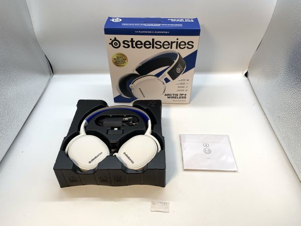 送料無料!箱説、USBワイヤレスドングル他、付属品完備です!動作確認済み!SteelSeries ゲーミングヘッドセット Arctis 61471 b7045 その他