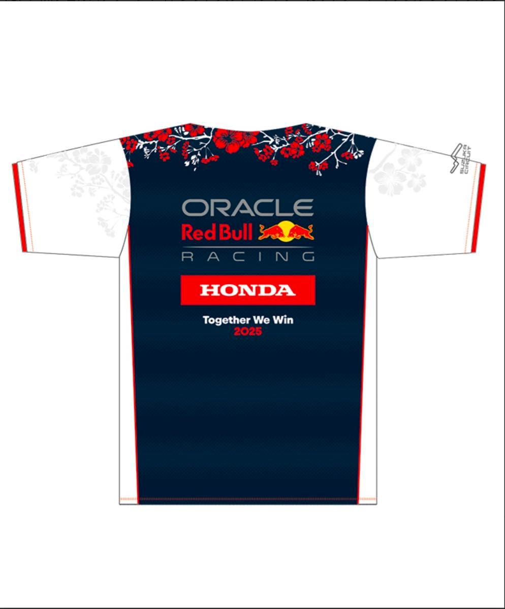 新品 F1 2025 日本限定 完売 レッドブル ホンダ コラボ Tシャツ 新品 F1 2025 日本限定 完売 レッドブル ホンダ コラボ Tシャツ