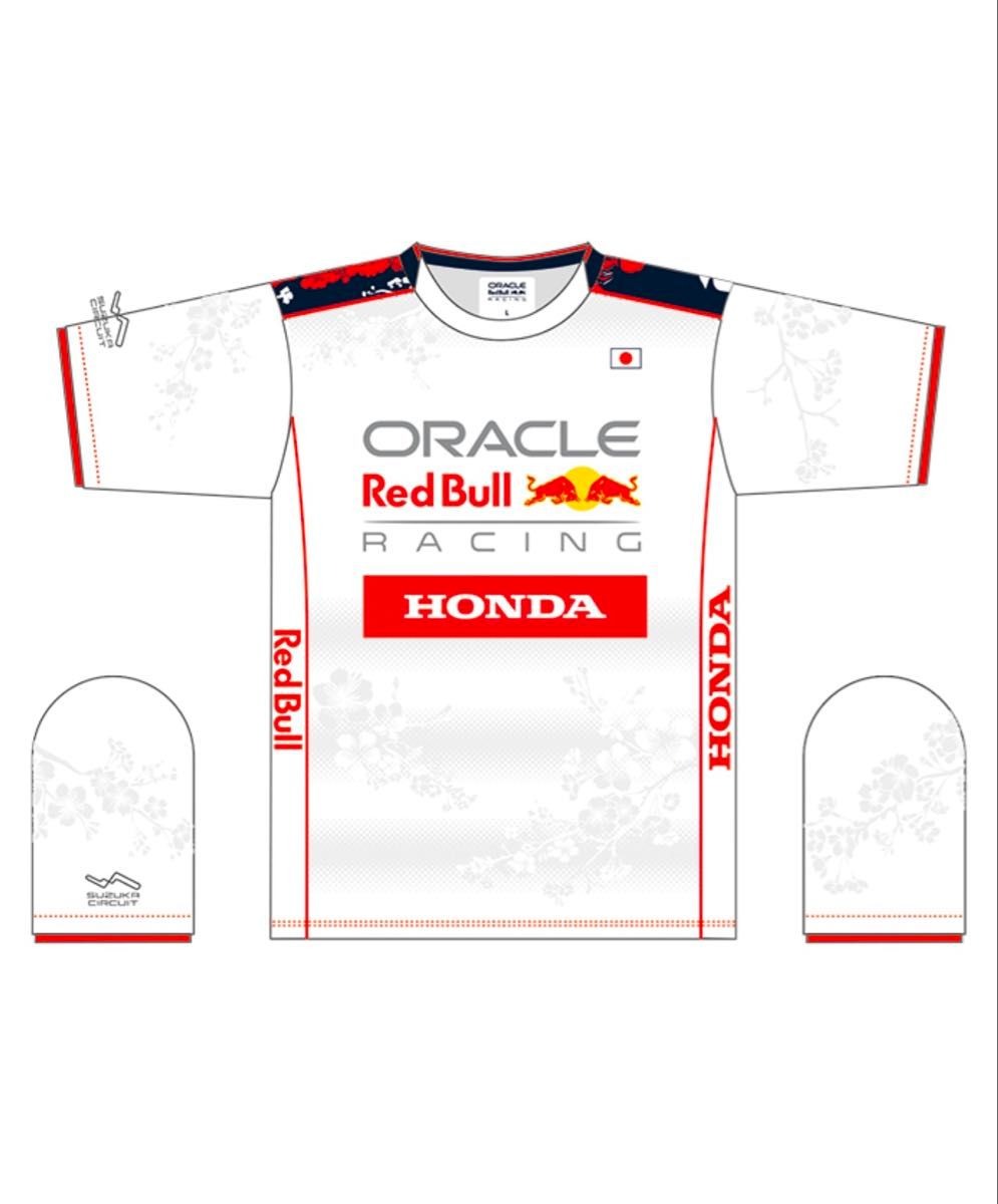 新品 F1 2025 日本限定 完売 レッドブル ホンダ コラボ Tシャツ 新品 F1 2025 日本限定 完売 レッドブル ホンダ コラボ Tシャツ