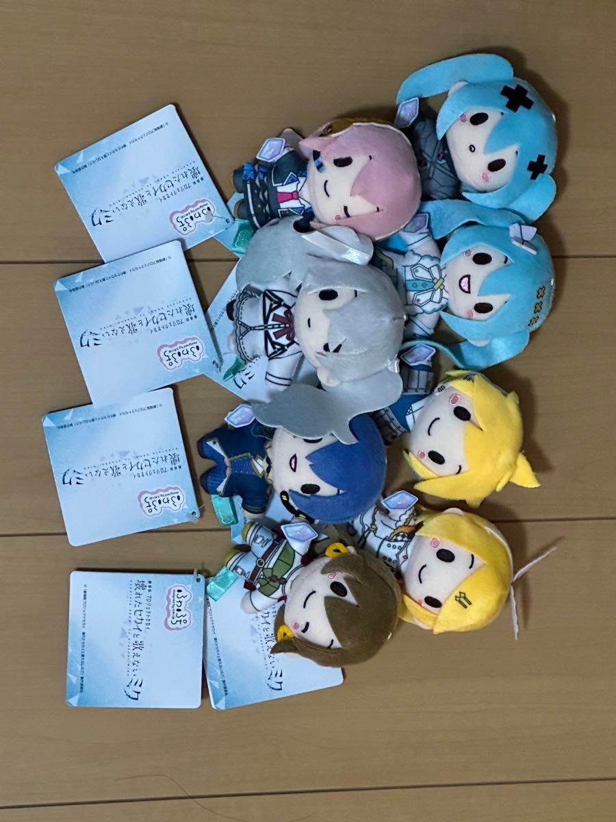 全8種セット ふわぷちマスコット“バーチャル・シンガー”(EX 全8種セット ふわぷちマスコット“バーチャル・シンガー”(EX