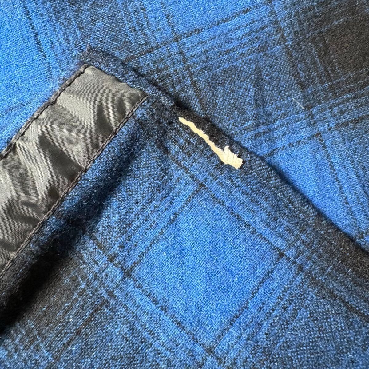 70s ペンドルトン オンブレチェック ウエスタン シャツ 青 黒 70s ペンドルトン オンブレチェック ウエスタン シャツ 青 黒