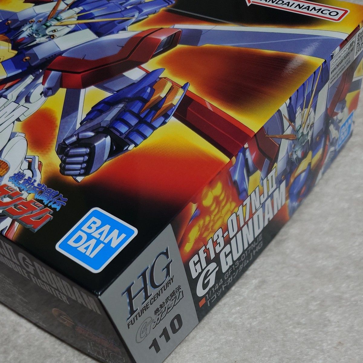 GF13-017NJII ゴッドガンダム (1/144スケール HGFC 110 機動武 GF13-017NJII ゴッドガンダム (1/144スケール HGFC 110 機動武