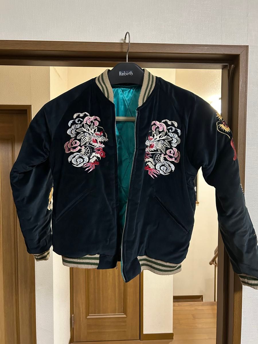 TOYO 東洋 CloverLeaf 別珍 スカジャン キルティング ジャケット TOYO 東洋 CloverLeaf 別珍 スカジャン キルティング ジャケット
